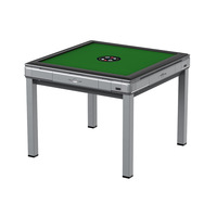 Automatischer Klappbarer Mahjong-Tisch mit Metallbeinen, Leises Design, Modern Minimalistisch, für 3/4 Spieler, Ideal für Zuhause