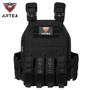 Chaleco Táctico ARTEX, Chaleco de Caza Transpirable, Camuflaje, Poliéster, Molle, Portaplacas, Liberación Rápida, para Hombre - Product Image 2
