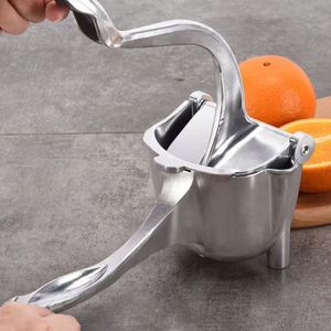 Presse-agrumes manuel en acier inoxydable 304 personnalisé pour citrons et oranges, extracteur de jus de fruits à pression manuelle - Product Image 5