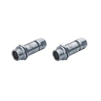 Connecteur de câble d'alimentation LED aviation SF8 IP67 étanche en laiton, 2/3/4/6/8 broches, adaptateur mâle/femelle pour usage automobile