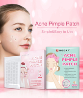 Fabricant OEM de patchs hydrocolloïdes invisibles pour l'acné, patchs anti-boutons à l'huile de thé et à l'acide salicylique, 144 pièces/boîte, patchs efficaces pour le visage, logo personnalisé