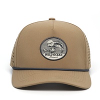 Topi Snapback 5 Panel Gaya Terlaris dengan Lubang Laser Cut, Anti Air, dan Lubang Bor
