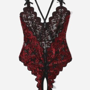 Comercio transfronterizo europeo y americano de lencería sexy, sin necesidad de quitarse, tentación apasionada, pura. - Product Image 2