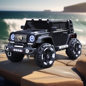 Export Fernbedienung Stoß dämpfendes Geländewagen Babys pielzeug Auto kann Erwachsene oder Doppel kinder Elektroauto vier Räder sitzen - Product Image 2