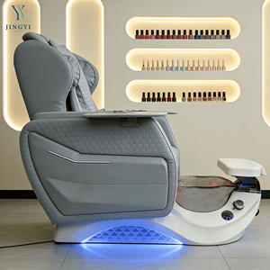 Muebles de Lujo para Salón de Uñas, Sillas de Pedicura Modernas, Spa para Pies, Silla de Pedicura y Manicura Eléctrica Magnética Personalizada con Masaje - Product Image 6