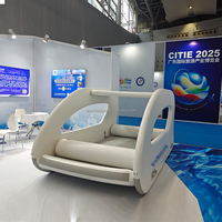 Meilleures ventes : Nouveau bateau-maison gonflable électrique, double pont, avec structure Drop Stitch, pour fêtes et loisirs aquatiques