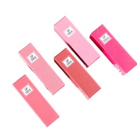 Kit de Logo personnalisé de luxe pour rouge à lèvres, boîtes d'emballage de rangement, étiquette privée, 50 pièces