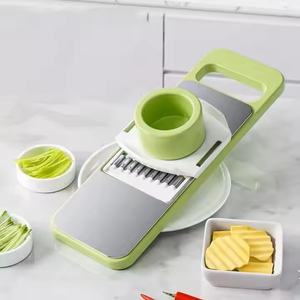 Nuevo Diseño, Rallador de Cocina Manual de Acero Inoxidable, Cortador de Frutas y Verduras de Grado Alimenticio, Rebanador Multifuncional de Alimentos - Product Image 1