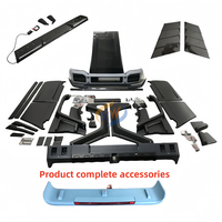 Kit carrosserie B-BRABUS pour Mercedes Classe G W463 G500 G55 G63, capot, pare-chocs et aileron arrière en fibre de carbone