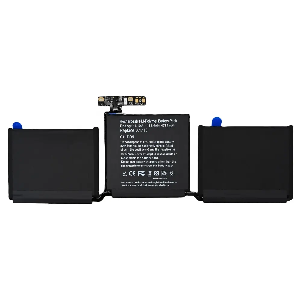 Fast delivery best shipping cost laptop battery replacement A1713 For MacBook Pro 13" A1708 2016 laptop battery