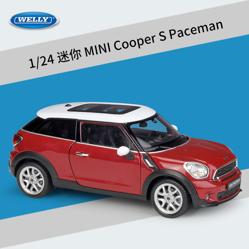 1/24 mini cooper s paceman red