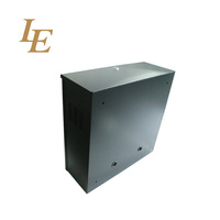 Boîtier de sécurité en acier laminé à froid SPCC de taille personnalisable avec ventilateur pour la protection des DVR/NVR (marque LE/OEM) en stock, certifié CE