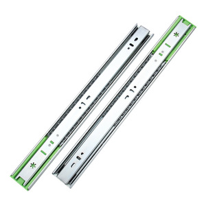 Nhà bếp ngăn kéo theo dõi trượt hướng dẫn đường sắt đồ nội thất mềm đóng Ngăn kéo trượt 45mm bóng mang ngăn kéo Runner - Product Image 5