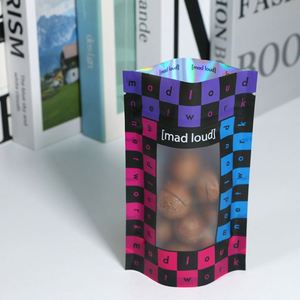 Sacs en Mylar professionnels sur mesure, pochettes verticales avec doublure en aluminium pour l'emballage de produits de détail - Product Image 3