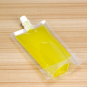 Tùy Chỉnh Sinh Thái Thân Thiện Với Bé Thực Phẩm Spout Pouch Nhựa Rỗng Spouted Rõ Ràng Nước Trái Cây Uống Pouch - Product Image 3