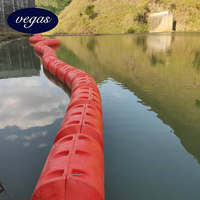Offre Spéciale fabrication drague tuyau en caoutchouc avertissement flottant dragage tuyau ponton flotteur barrière mousse pétrole déversement Boom