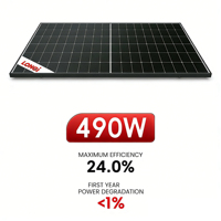 Panneaux solaires monocristallins Longi Hi-Mo X10 à verre simple 475W 480W 490W – Prix actuel garantie