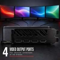 Komputer Desktop DIY Kustom RTX 5080 16GB GDDR7 Kartu Grafis Gaming untuk Pembuatan Rig PC Gamer dan Peningkatan Sistem
