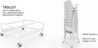 Chaise de formation, chaise de réunion, tablette d'écriture pliable, en plastique, empilable, livraison gratuite