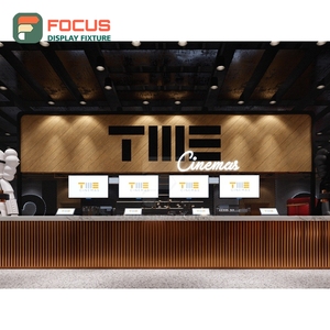 ตู้โชว์กาแฟความจุสูง ตู้ไม้หน้ากระจก ตู้วางมุม ตู้โชว์ร้านค้าขายกาแฟ - Product Image 6