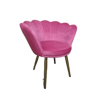 Chaise vanité légère pour salon et chambre à coucher, fauteuil de bureau de loisir moderne à roulettes