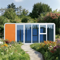 Cabine élégante en forme de capsule pour iPhone, fabrication directe d'usine, extérieur et salle de bain personnalisés, cabine Apple pour le camping en plein air, le bureau, les centres de villégiature