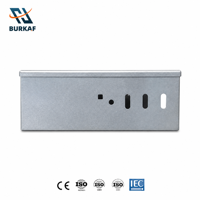 Canaux de câblage galvanisés sans paillettes, fond plein, taille personnalisée pour la gestion des câbles des centrales électriques