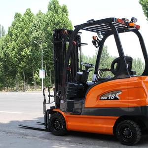 מלגזה חשמלית עם משקל מטען מקסימלי של 1 טון גובה הרמה המרבי של 4 מטר - Product Image 4