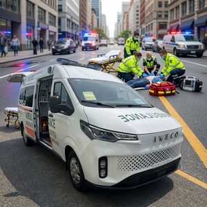 <span class=keywords><strong>Ambulancia</strong></span> <span class=keywords><strong>de</strong></span> Emergencia con Presión Negativa, Vehículo <span class=keywords><strong>de</strong></span> Transporte Médico Personalizado 4x2 LHD/RHD, Aprobado por la CE - Product Image 4