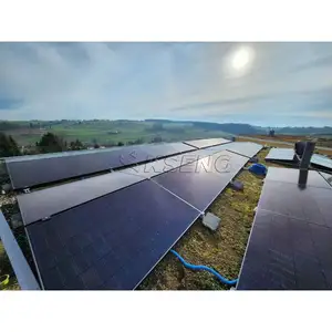 Solution de montage solaire pour toit plat Support de panneau solaire Systèmes de montage de toit solaire lesté pour toit plat
