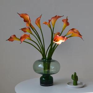 Fiori Artificiali Calla Lily in PU di Alta Qualità, Effetto Realistico, Bianchi, per Matrimoni, Feste, Decorazioni Domestiche, Centrotavola - Product Image 5