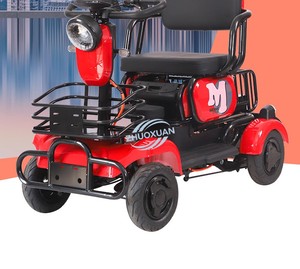Triciclo Eléctrico Multifuncional para Personas Mayores, Vehículo Familiar de Alta Potencia para Viajes - Product Image 5