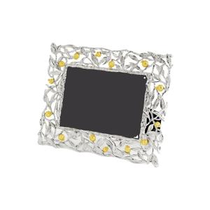 Modern White & Gold Tone Photo <b>Frame</b> for Living Room flower picture <b>frame</b> decorative metal photo <b>frame</b> - Product Image 1