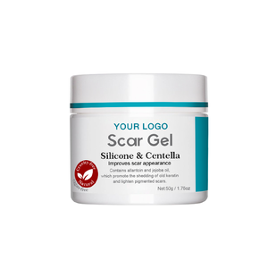 Gel Cicatrisant OEM ODM au Silicone et Centella Asiatica pour Réduire les Rougeurs, les Démangeaisons, Apaiser et Adoucir les Chéloïdes, Vergetures et Cicatrices de Brûlures - Product Image 1