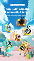 Appareil photo pour enfants SourcingArk populaire, capteur CMOS 48MP, écran 2 pouces, enregistrement vidéo, jeux de puzzle, certifié CE, meilleur cadeau Q2