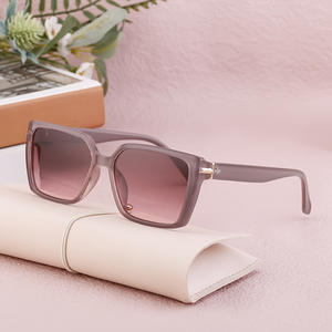 Gafas de sol con montura cuadrada de My Brand para mujer, lentes de PC UV400, montura negra, gafas de protección solar para exteriores - Product Image 3