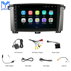 Radio Android para Auto Toyota <span class=keywords><strong>Land</strong></span> <span class=keywords><strong>Cruiser</strong></span> <span class=keywords><strong>100</strong></span> LC100 2003 2004 2005 2006 2007, Navegación GPS, Reproductor Multimedia de 10 Pulgadas para el Tablero - Product Image 3
