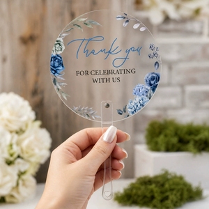 Abanicos de Boda con Flores Rosas, Recuerdos para Invitados de la Fiesta de Novia, Abanicos de Mano, Regalo para Damas de Honor en Bodas de Verano, Recuerdos para Ceremonias al Aire Libre - Product Image 5