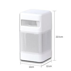 Purificateur d'air personnel USB portable mini <span class=keywords><strong>avec</strong></span> grille métallique, capteur de senteur corporelle, filtre HEPA véritable, purificateur d'air pour la maison et le <span class=keywords><strong>bureau</strong></span> - Product Image 2