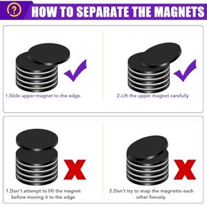סיטונאי dropshippippippipping מגנט ndfeb תעשייתי מגנטים n52 חומר חזק דיסק מגנטים דיסק - Product Image 4