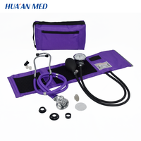 HUAAN Medical Tensiometro Checking Manual Blood Pressure Monitor Upper Arm Aneroid Sphygmomanometer With Sprague Stethoscope