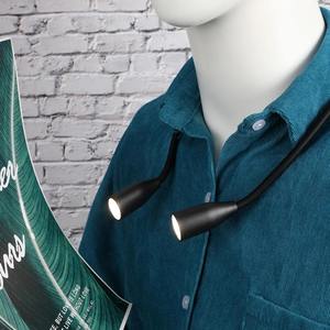 Lámpara LED Colgante para Lectura, Carga USB, Cuidado de la Vista, Luz Amplia, 3 Colores de Luz, Versátil para Dormitorio, Sala de Estar, Estudio - Product Image 4