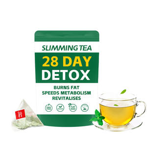 28-दिवसीय डिटॉक्स बॉडी चाय ऑर्गेनिक जड़ी-बूटियां वयस्कों के लिए भूख को दबाते हैं - Product Image 3