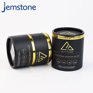 Boîte d'emballage cylindre biodégradable en matériaux sélectionnés emballage tube en papier kraft personnalisé - Product Image 2