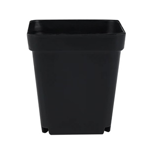 Square Nursery Pots Small Plastic Different Color flowerpots Plant Tray Succulent Nursery Pots