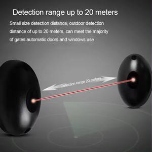 جهاز استشعار بالأشعة تحت الحمراء للتحكم عن بعد في المنزل الذكي، مقاوم للماء IP55، مدى 20 متر، لنظام إنذار أمني خارجي - Product Image 6