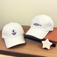 Gorras de 6 Paneles con Logotipo Personalizado, Gorra de Tenis Ajustable con Bordado de Cara Sonriente, Gorras de Polo, Golf, Béisbol, Estilo Dad Hat, Unisex