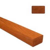 Main courante en acier inoxydable Offre Spéciale manche en bois PVC pour villa piscine escalier balustrade garde-corps fabrication