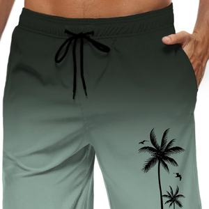 Maillot de bain pour homme à motif hawaïen, design 3D personnalisé, short de plage sport taille mi-haute avec poches, pour la gym et le fitness - Product Image 5