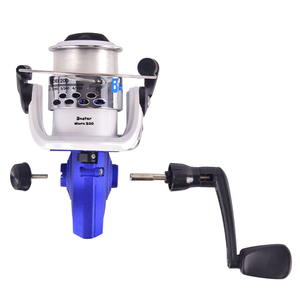 Carretes de <span class=keywords><strong>Pesca</strong></span> Giratorios <span class=keywords><strong>con</strong></span> Línea de <span class=keywords><strong>Pesca</strong></span>, Carrete de Baitcasting y Trolling, Carrete de <span class=keywords><strong>Pesca</strong></span> de Metal y Plástico para Mano Derecha, para Río y Lago - Product Image 3